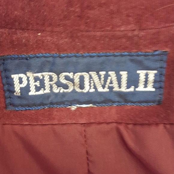 🆑️vintage Plum velvet Blazer - Picture 4 of 4